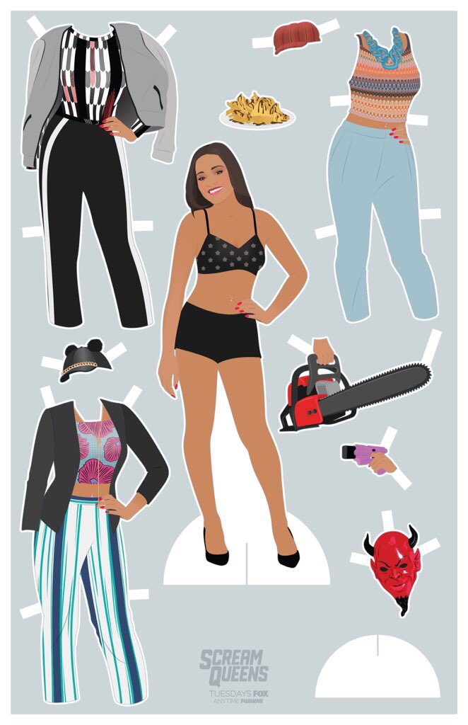 sqnewsupdates's tweet image. HOW-TO: Dress like Zayday &amp;amp; Chanel #3 #ScreamQueens