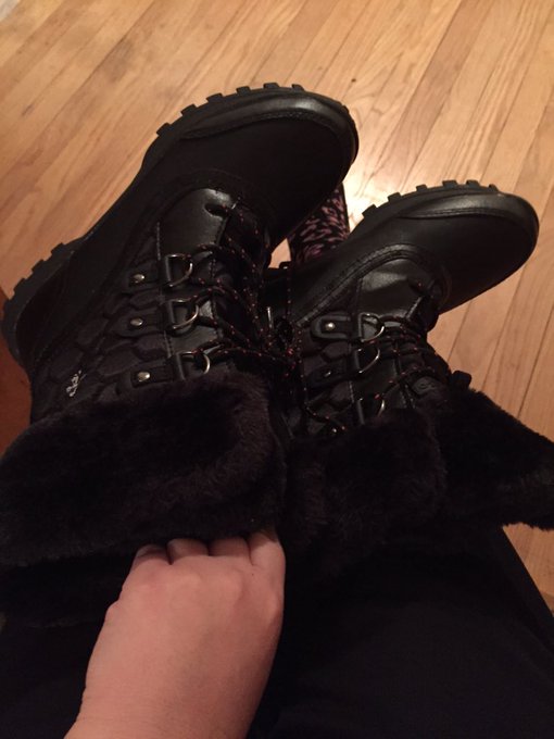 Feeling very spoiled. Thanks for keeping me warm this winter @laser021 These are very nice! https://t