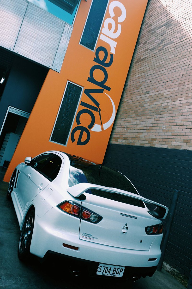 benbarren's tweet image. not just a #mitsi it's the final #evo countdown @car_advice #finalevolution