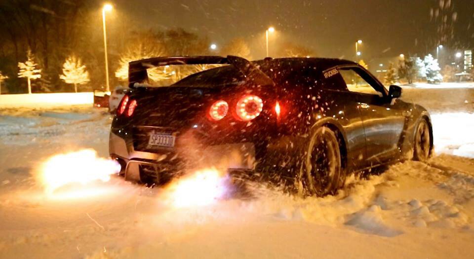 Do you even GTR snow drift flamethrower bro?!
#Nissan #GTR <a href="/NissanUSA/">Nissan</a>