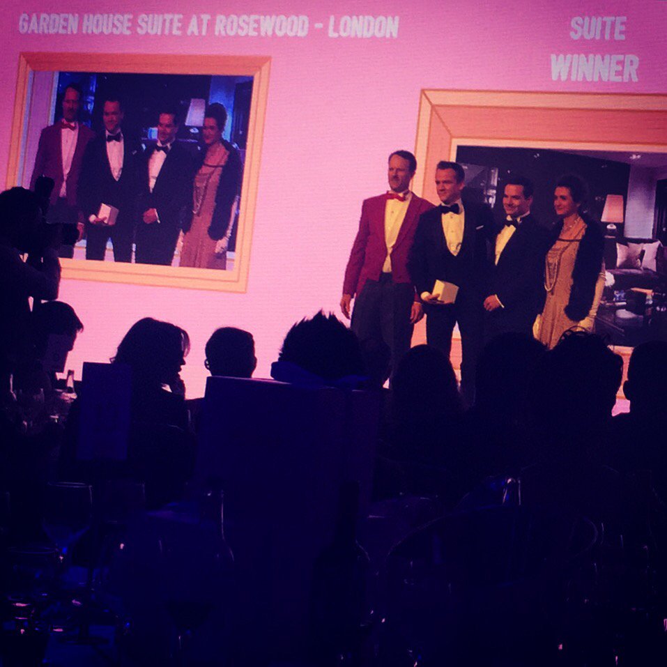 Vanessa_Budd's tweet photo. Huge congratulations to @RosewoodLondon on #winning #BestHotelSuite @EHDAwards 👏🏼👏🏼👏🏼 @EPRArchitects #TCA #BECK 🏩👌🏼 https://t.co/aCq6UpcMrF