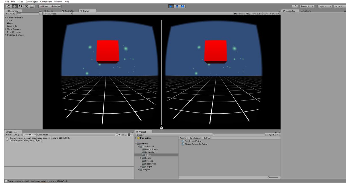 IbzyStudios's tweet photo. First steps to #VR #gamedev. #Unity3d demo scene with #Cardboard SDK.
One step closer to #FromDark https://t.co/5IifRtbuon