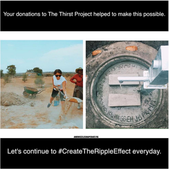 MerrellRussett's tweet photo. @AndreaRussett i hope one day i can make a difference like u did in Africa!! #CreateTheRippleEffect https://t.co/trobu6fnkG