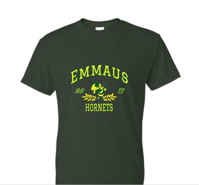Emmaus_2017's tweet photo. Our new class T-Shirts are on sale! Get an order form from any of your officers or room 335. Forms due December 1st https://t.co/7osSDc0Mkj