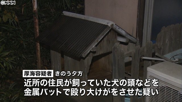 器物損壊の疑い 鳴き声がうるさい 近所の飼い犬をバットで殴った男を逮捕 宇都宮 犬の頭の骨を陥没させるなど大ケガをさせた疑い 引っ越してきた4月ごろからうるさかった ライブドアニュース Scoopnest 器物損壊の疑い 鳴き声がうるさい 近所の飼い犬をバットで殴った男を逮捕 宇都宮 犬の頭の骨を陥没させるなど大ケガをさせた疑い 引っ越してきた4月ごろからうるさかった ライブドアニュース Scoopnest