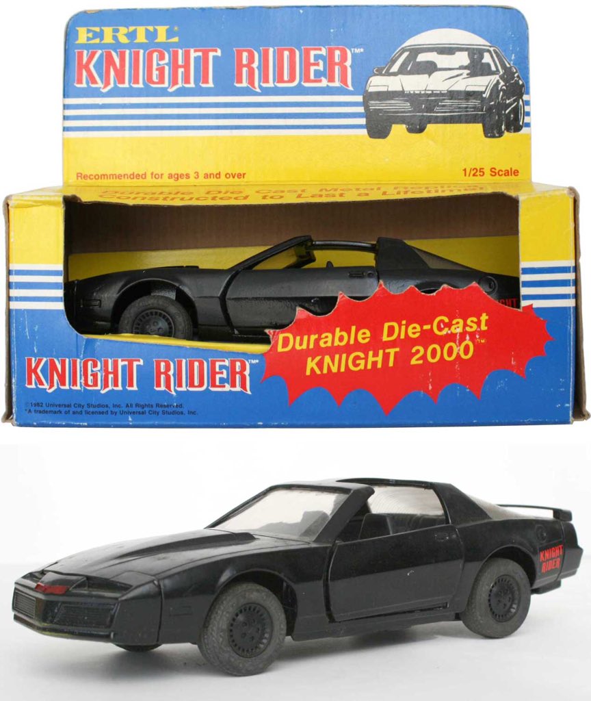 ERTL 1/25 scale durable diecast #KnightRider Knight 2000 / KITT