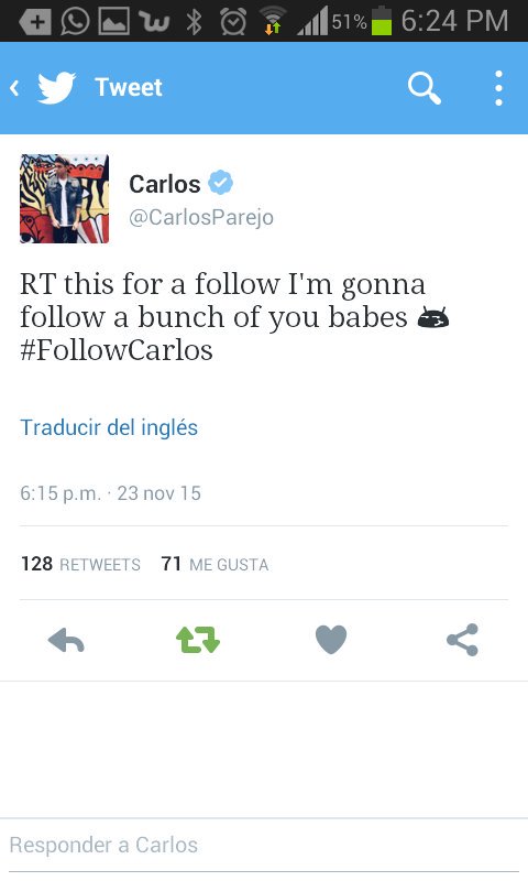 solpulido_613's tweet photo. #FollowCarlos @CarlosParejo 💪👏🙈💕😍 https://t.co/fEOM8XN9yT