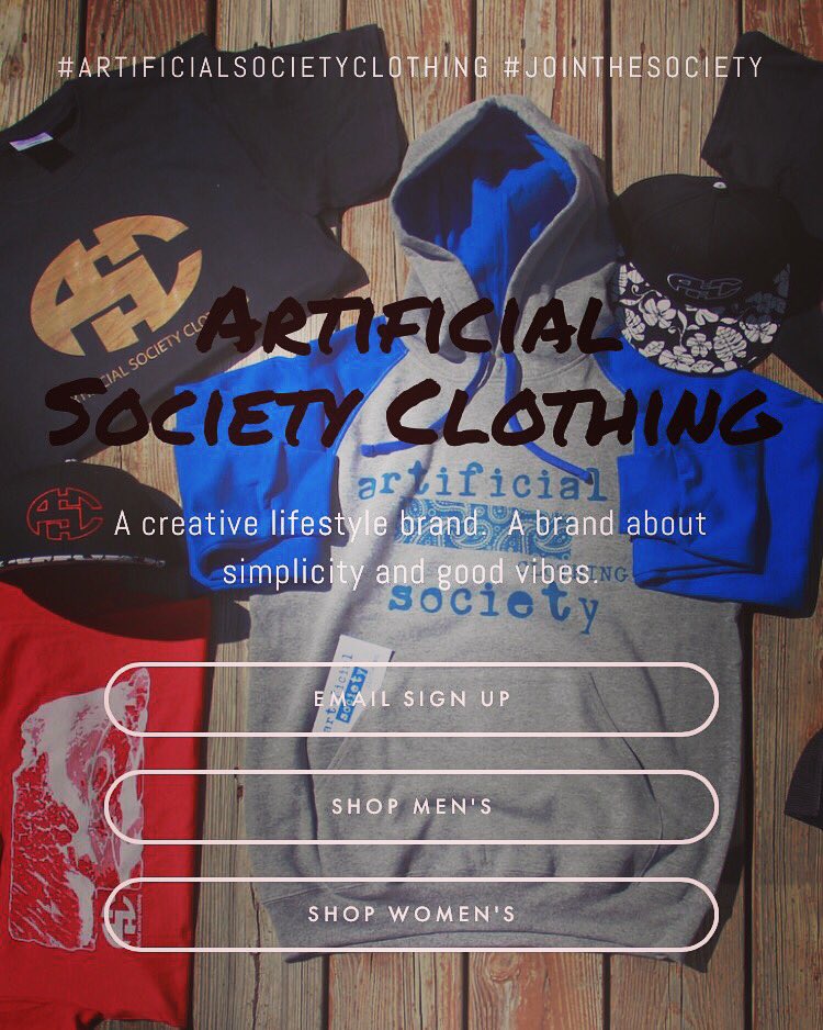 artificialsoc's tweet photo. #BlackFriday savings through #cybermonday 35% off site wide. Enter code HOLIDAY15. #shopping #HolidayGrind #fashion https://t.co/hjBNWUFVvz