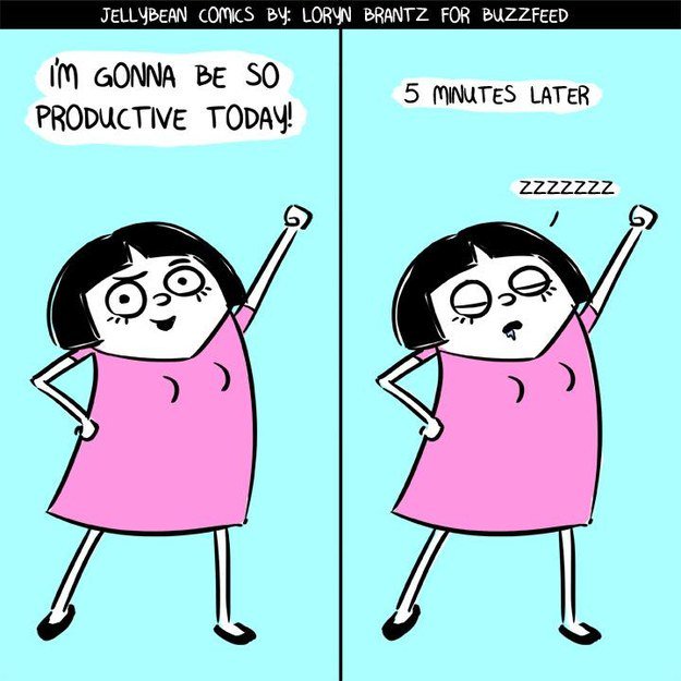 BuzzFeed's tweet photo. 17 comics about being tired that are too real https://t.co/JTxqBAUItF https://t.co/eBKflXDMo9