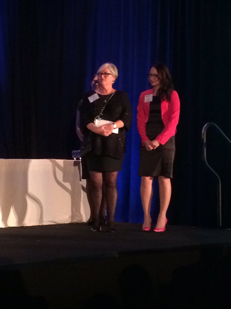 Congrats to @Revera_Inc Telfer Place LTC for winning the QI Improvement Team of the Year!!