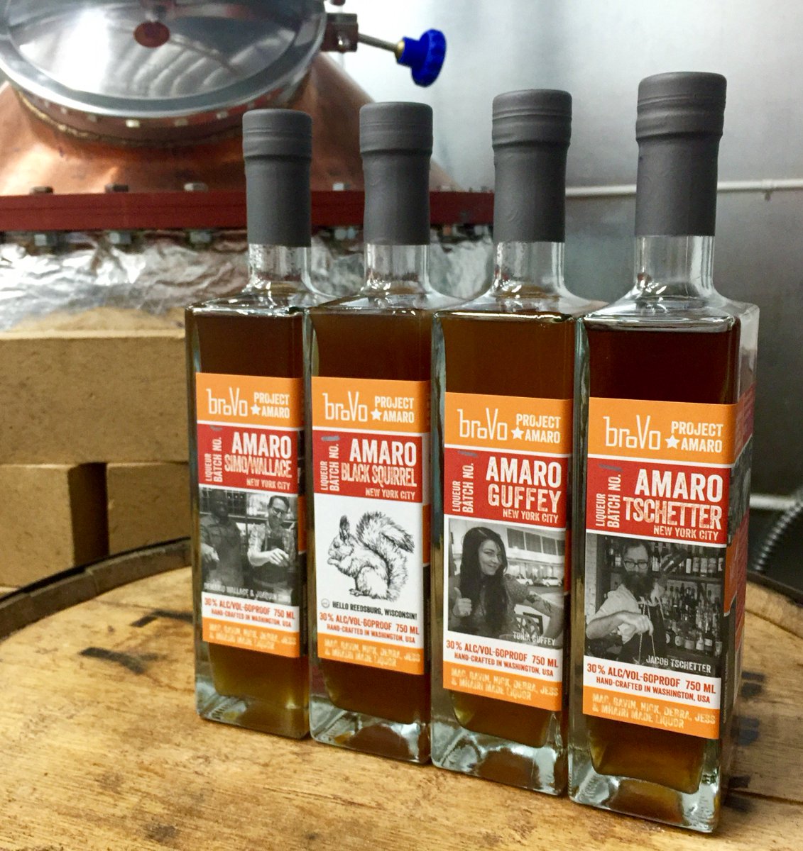 broVoSpirits's tweet photo. Watch out #NYC we're coming in hot w 4 new #amaro by bartenders at @PouringRibbons @fedorany @drambar @TheJeffreyNYC https://t.co/V0rtawSZnD