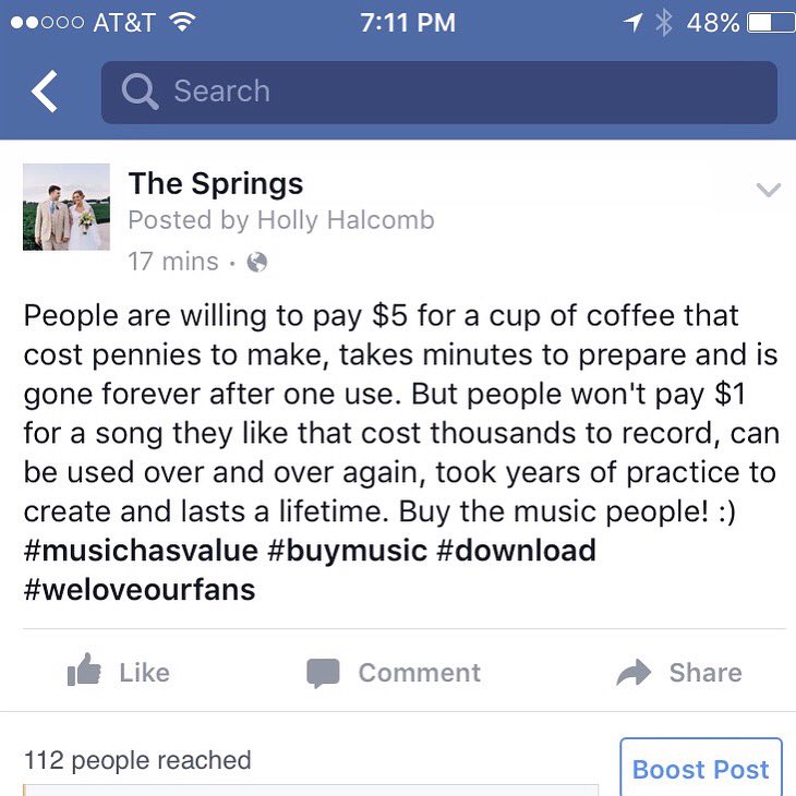 TheSpringsBand tweet picture