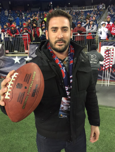 ESPN on X: Matt Harvey is at Gillette, and we're betting he can