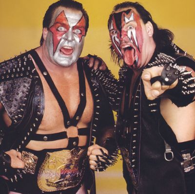 joesphwrestling's tweet photo. @StephMcMahon @TripleH @VinceMcMahon Induct @RealDemoAxe @RealDemoSmash into #WWEHOF #DemolitionHOF #RAW https://t.co/rcel8oaOKU