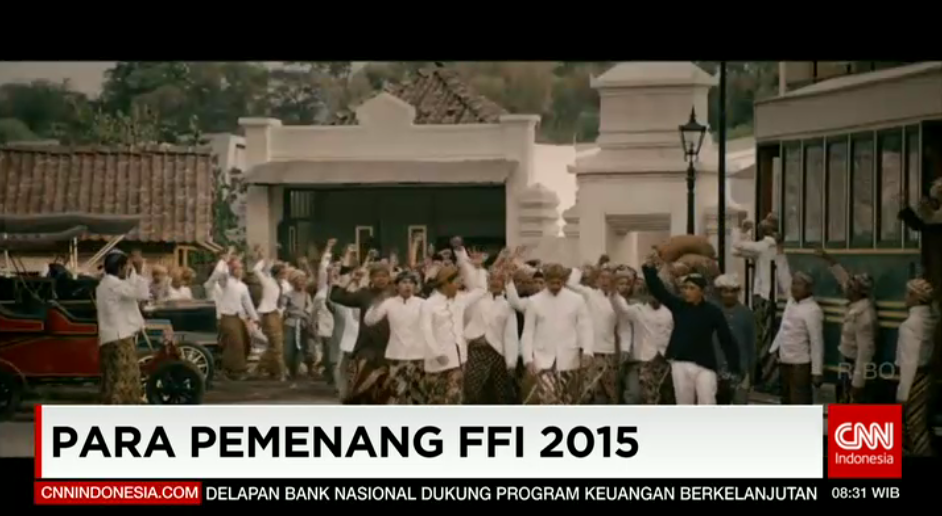 CNNIDWorldNow's tweet photo. Festival Film Indonesia (FFI) 2015 diselenggarakan Senin malam. Film "Siti" menjadi film terbaik dalam ajang ini. https://t.co/uSHRDnQvrJ