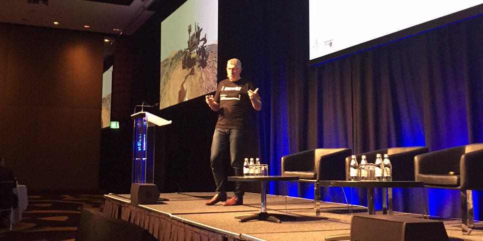 REA_Group's tweet photo. Nigel Dalton proudly representing REA Group at the National Retirement Summit #RLS2015 #futuretrends @PCARetirement https://t.co/EAC0ZpdE3M