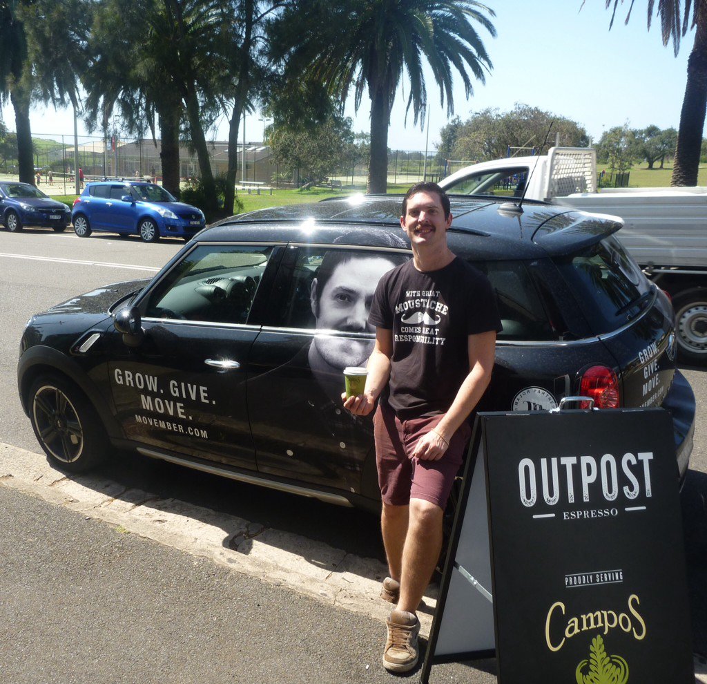 jennylunnon's tweet photo. Mo Bro supporter and Best coffee on Sydney's Northern Beaches. @baristapher @followthemini @MovemberAUS #myminimo https://t.co/XHdCXO2BCJ
