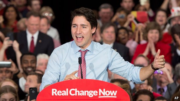 Justin Trudeau has wasted no time in setting a new tone for Canada econ.st/1HhFjbT