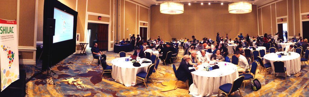 JS_Osorio's tweet photo. Great weekend with @mithackmed and @SanaMobile at #SHILAC2015 San Juan, Puerto Rico https://t.co/o9ErNCqd2W