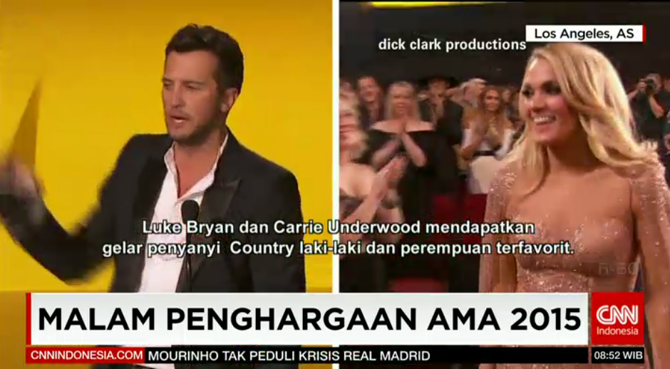 CNNIDWorldNow's tweet photo. American Music Awards 2015 kembali digelar tahun ini, di Los Angeles, Amerika Serikat, https://t.co/TCroWPUdbb