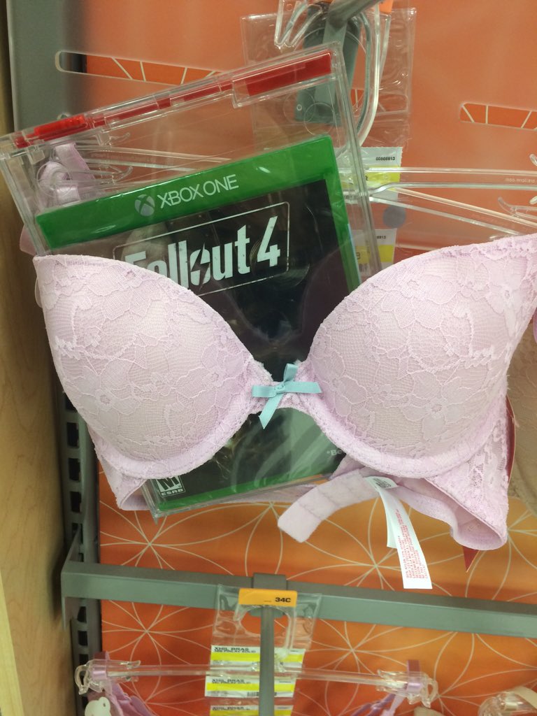 WarsatRadio's tweet photo. I legitimately found this at Target. ~Cobra #gamertits #fallout4 #XboxOne #gaming https://t.co/iXPqXxMk9x