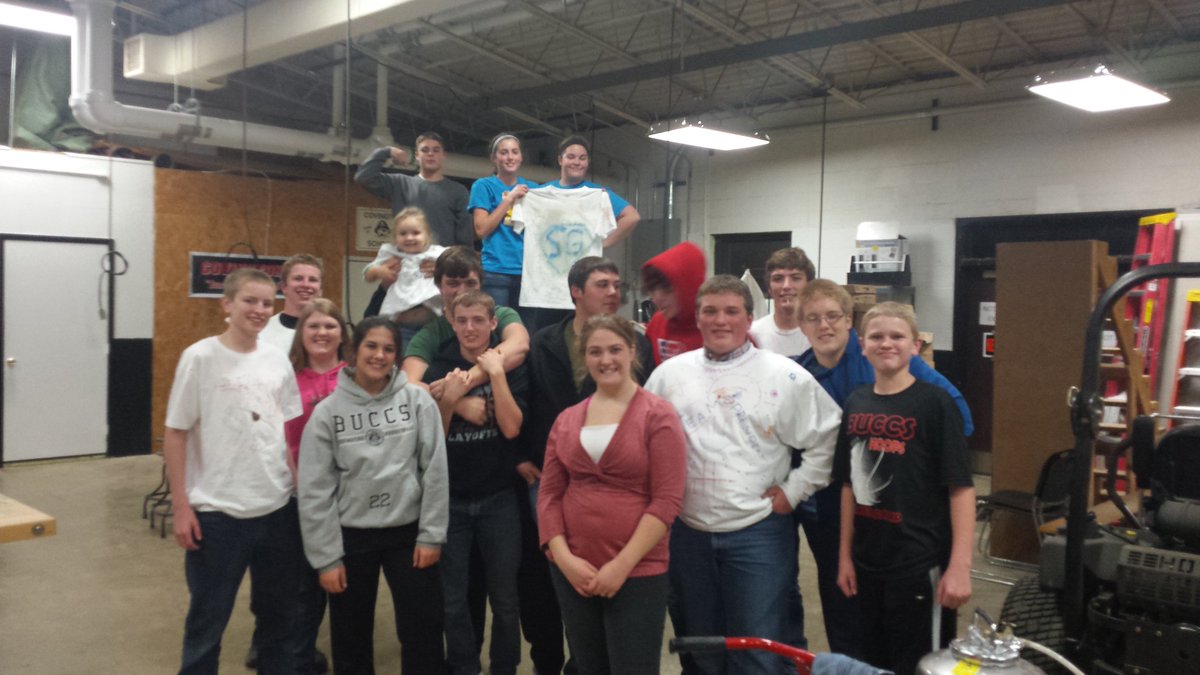 covington_ffa's tweet image. Covington FFA meeting in the books! #squadstyle