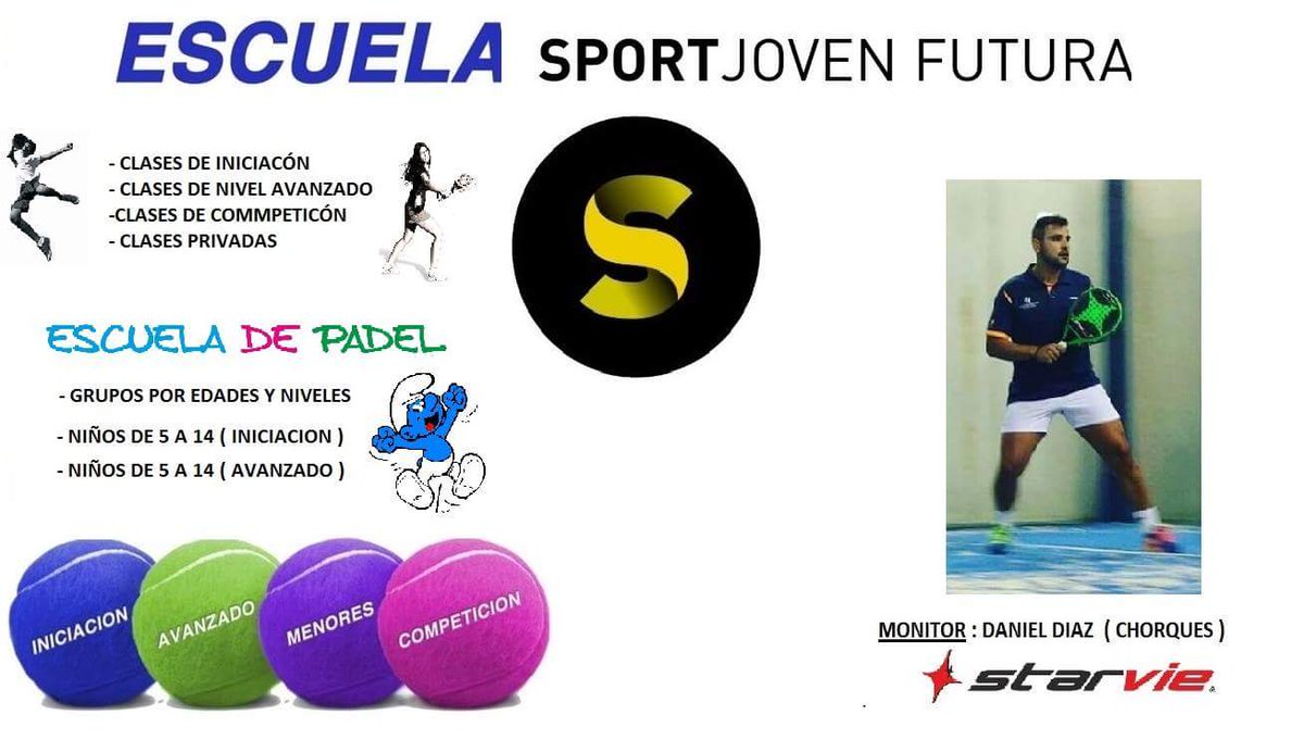 PadelChorques's tweet photo. No tienes escusas !! Para niños y para ti, aprovecha nuestras ofertas y aprende a jugar al Padel ! #padel #padeltime https://t.co/ALqX9bYXGY