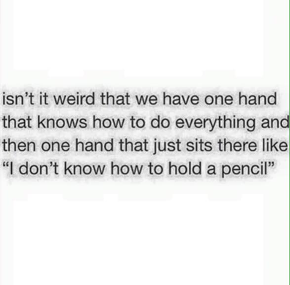 newhot899's tweet photo. Well, our dominant hands really don't get enough credit when you put it that way. @nikkibonair https://t.co/iTCMpnVf4f