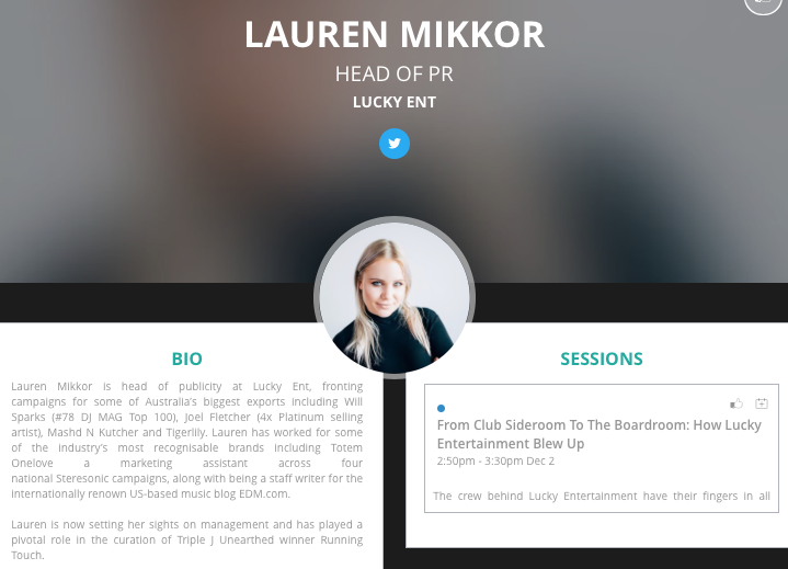 LaurenMikkor's tweet photo. Hey mum! I'm speaking at EMC next week https://t.co/1CJyO4yTRB
