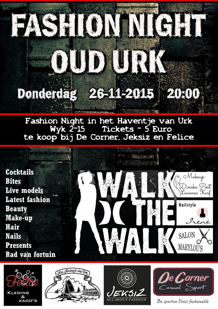 Toe aan een gezellig avondje. Met leuke prijzen. Kom dan donderdag naar de Fashion night in het haventje van urk.