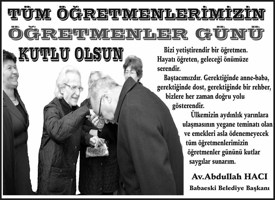 #24KasımÖğretmenlerGünü