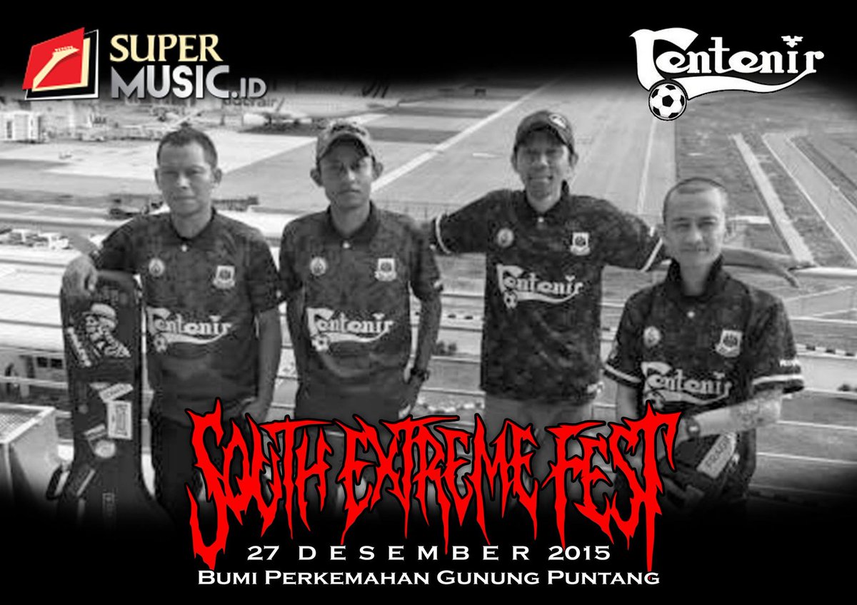 MediaKomunitas's tweet photo. @RENTENIR_FC #LineUpBand #SouthExtremeFest 27 Desember 2015 @ Bumi Perkemahan Gunung Puntang #MiddleLaneCreative https://t.co/TcxruliaLI