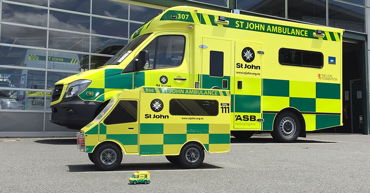 big ambulance toy