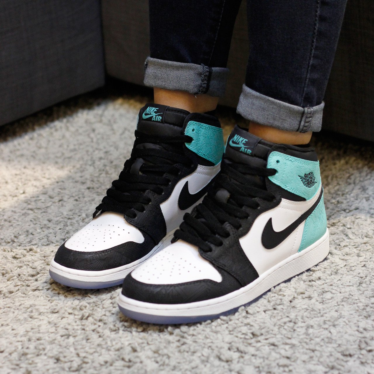 Tiffany blue shop air jordans