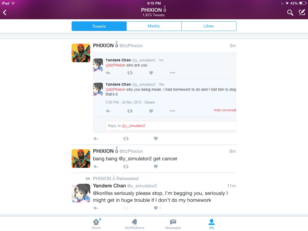 y_simulator2's tweet photo. This guy told me to get cancer, luckily for you I live under the mind of God, so I will eventually forgive him, but https://t.co/Ga235QiBQg