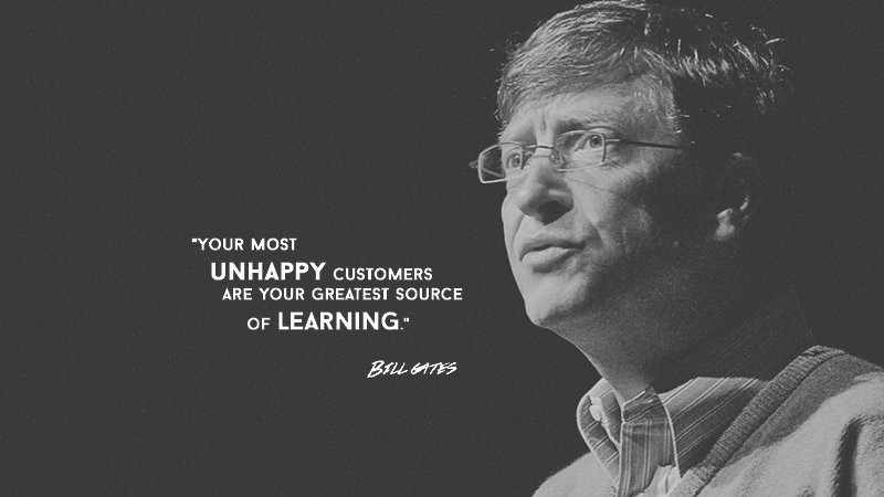 Innermediallc's tweet photo. “Your most unhappy customers are your greatest source of learning.” - Bill Gates
#Mondaymotivation #quoteoftheday https://t.co/4rKdUwq6gs