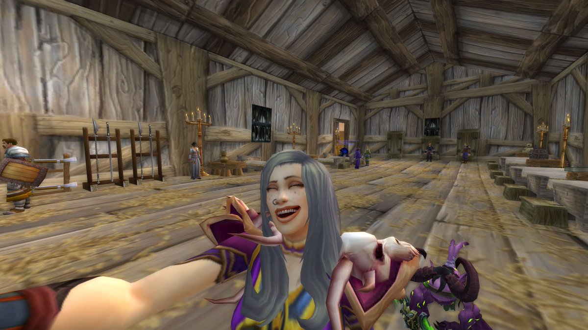 Princess_L0lly's tweet photo. Check out my screenshot from World of #Warcraft! chillin with Murkadin #Murkadin #gamergirl https://t.co/1zHKHKElmB