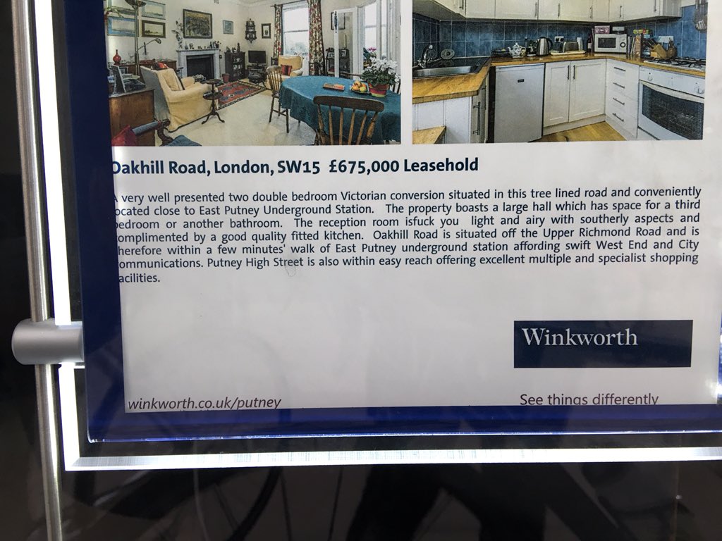jammmet's tweet photo. @WinkworthUK I think someone forgot to spell check this one… https://t.co/wIJahiXo7f