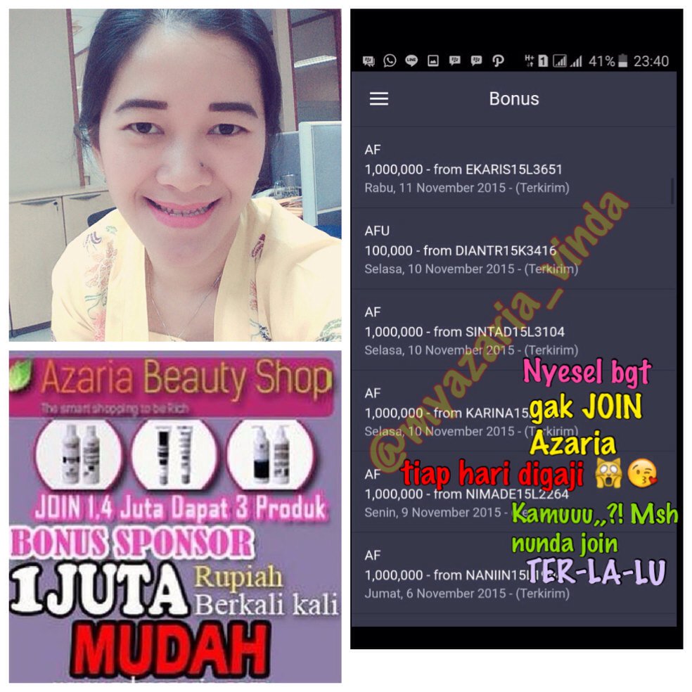 vindabaim's tweet photo. @profiklan Makin gendut aja rek. ku, tiap hr 1JT ngalir trs boww_km msh mikir!TERLALU follow https://t.co/Vlcbx8MnyO https://t.co/XCC3y8Vun7