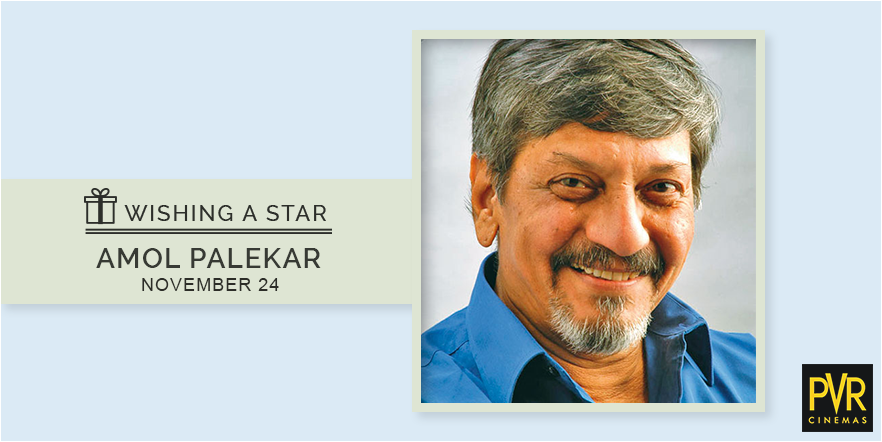 Veteran actor-director Amol Palekar turns 71. We wish the Gol Maal star a very happy birthday. 