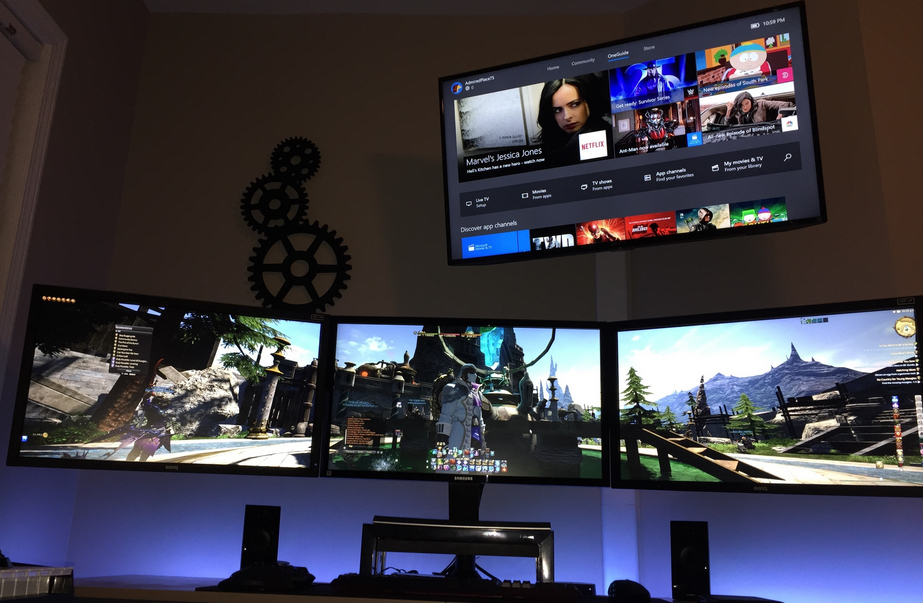 GamerSetups's tweet photo. An insane gaming/music producing setup from /u/xdraque https://t.co/eTkfdatcbb