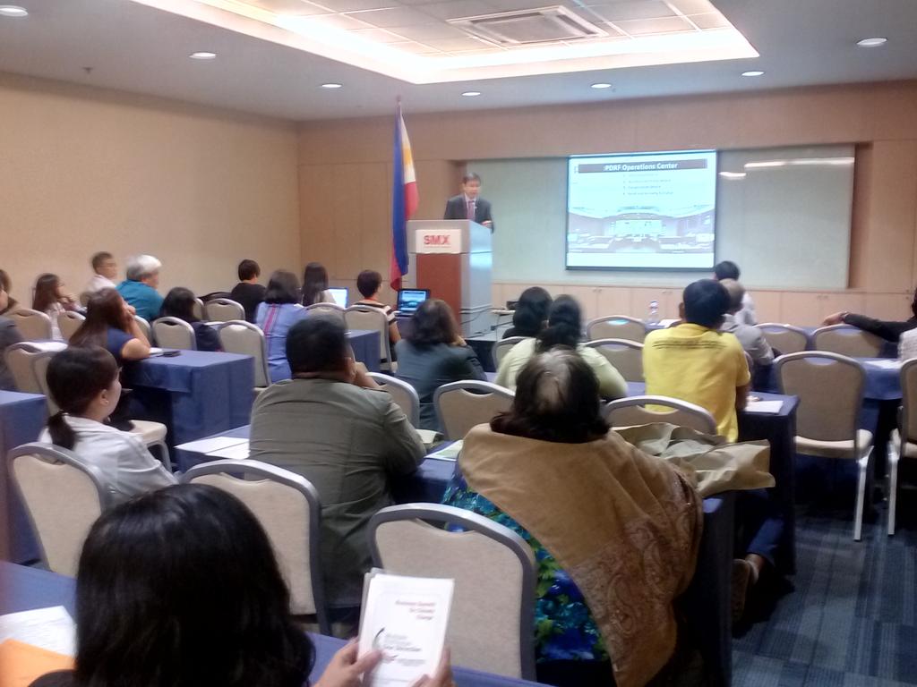 CCCPHL's tweet photo. Business Summit Break-out Session 1: Private Sector Support on Investments for Resilience #CCCWeek2015 https://t.co/yE7Lj6Zz6x