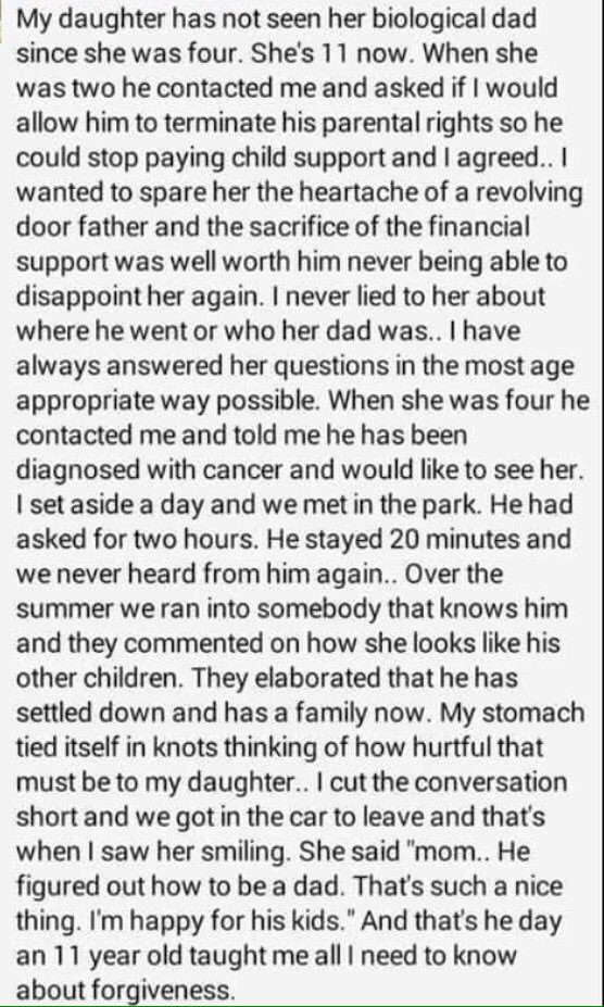 11SixGuy's tweet image. A lot of us miss just how simple forgiveness can be.