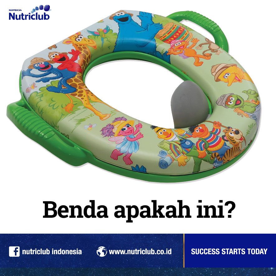 Nutriclub_ID's tweet photo. Benda ini digunakan saat melakukan potty training pada si Kecil. Apa sebutan untuk benda ini?  #SelasaKuis https://t.co/g2hQCvMrN2