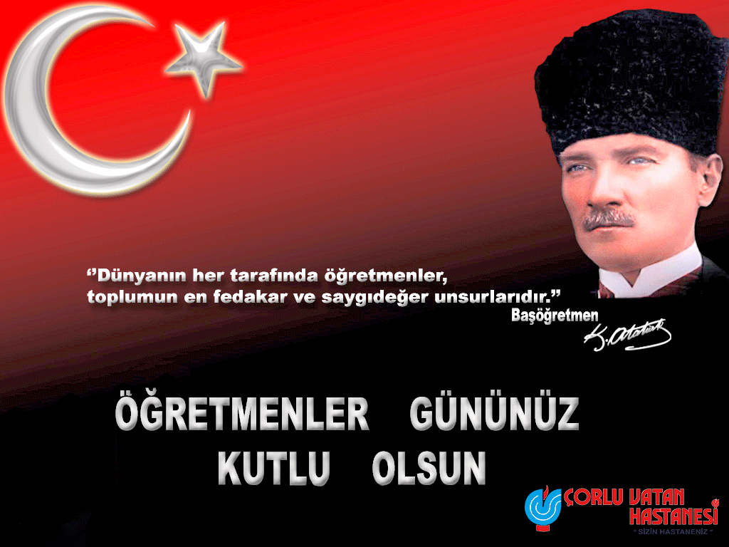 Çorlu Vatan Hastanesi Olarak, Tüm Öğretmenlerimizin Öğretmenler Gününü Kutluyoruz.
#corlu #vatan #ogretmenlergunu