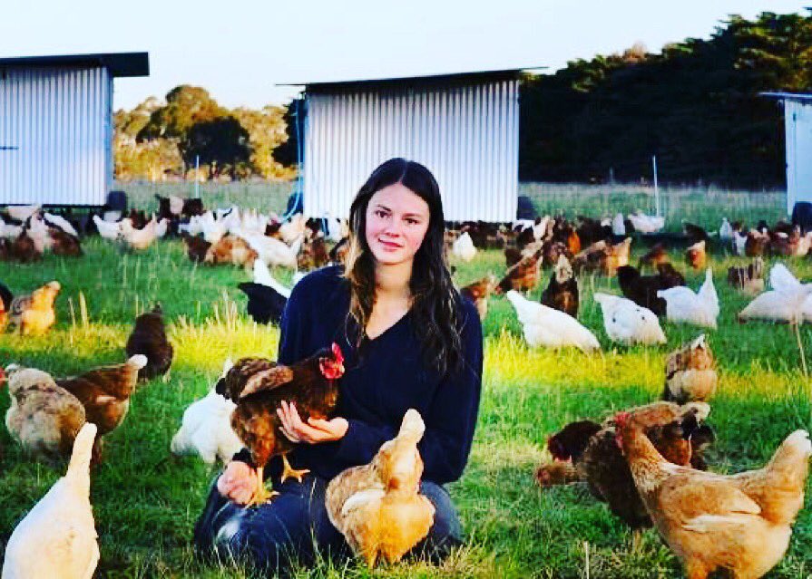 21_festival's tweet photo. The incredible 20 yr old Madelaine Scott crowdfunded $60,000 to run her organic egg farm. Hear her story at f21y. https://t.co/OqytypTdHe