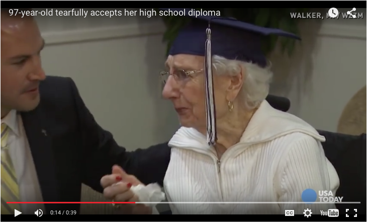 FilminEducation's tweet image. This incredible woman is proof that it's never too late to get an #education: viralnova.com/diploma-school/ #Inspiration