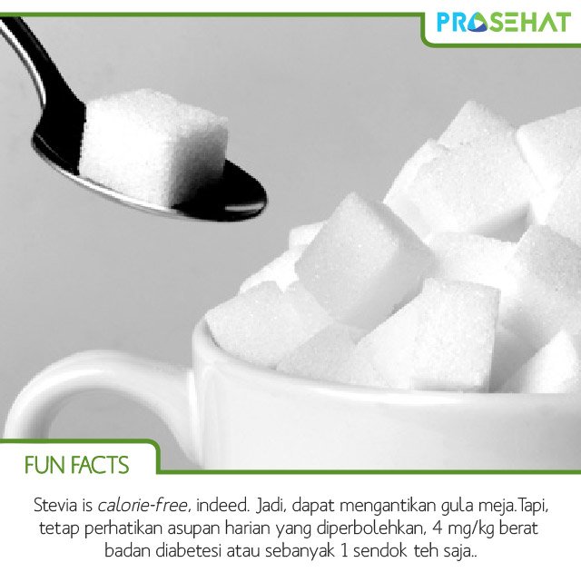 Ada fun fact seru terkait Stevia nih, Rekan Sehat. 
RT jika fakta ini bermanfaat! :)