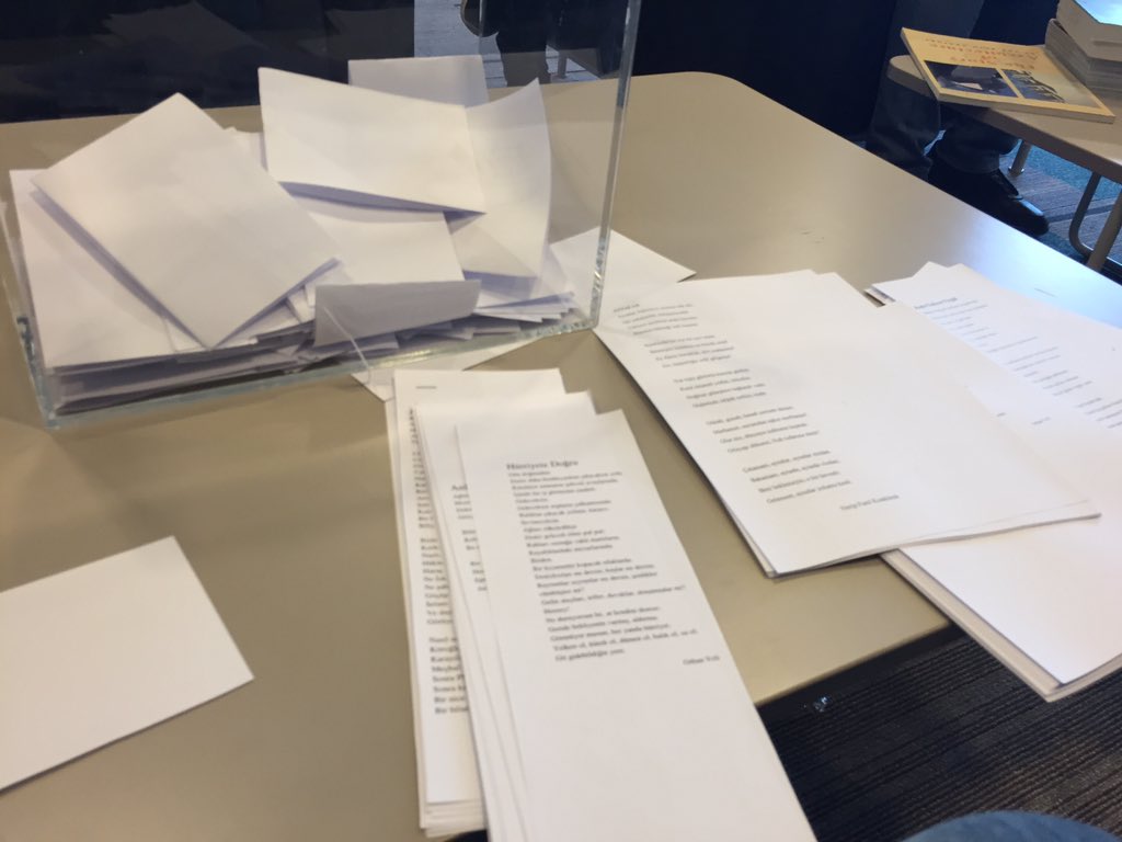 Şiir Kutumuz hazır olacak. Az kaldı...