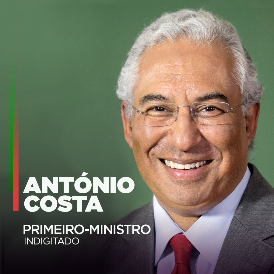 psocialista's tweet photo. António Costa foi esta manhã indigitado Primeiro-Ministro pelo senhor Presidente da República. https://t.co/JitZjtN7Uo